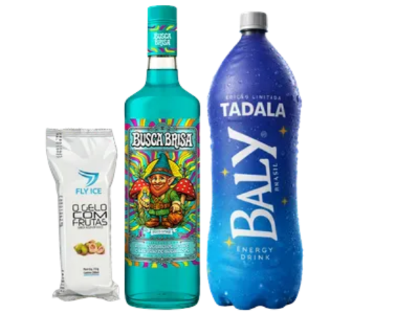 Kit Busca Brisa + Baly 2L Tadala + Gelo de Coco